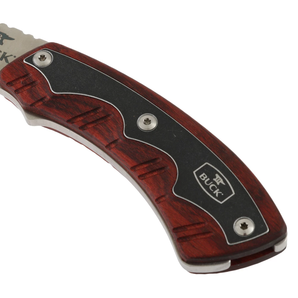 Buck Knives Buck 537 Open Season Skinner Knife Rosewood Handle 5 Buck Knives Buck 537 Open Season Skinner Knife Rosewood Handle - Image 3