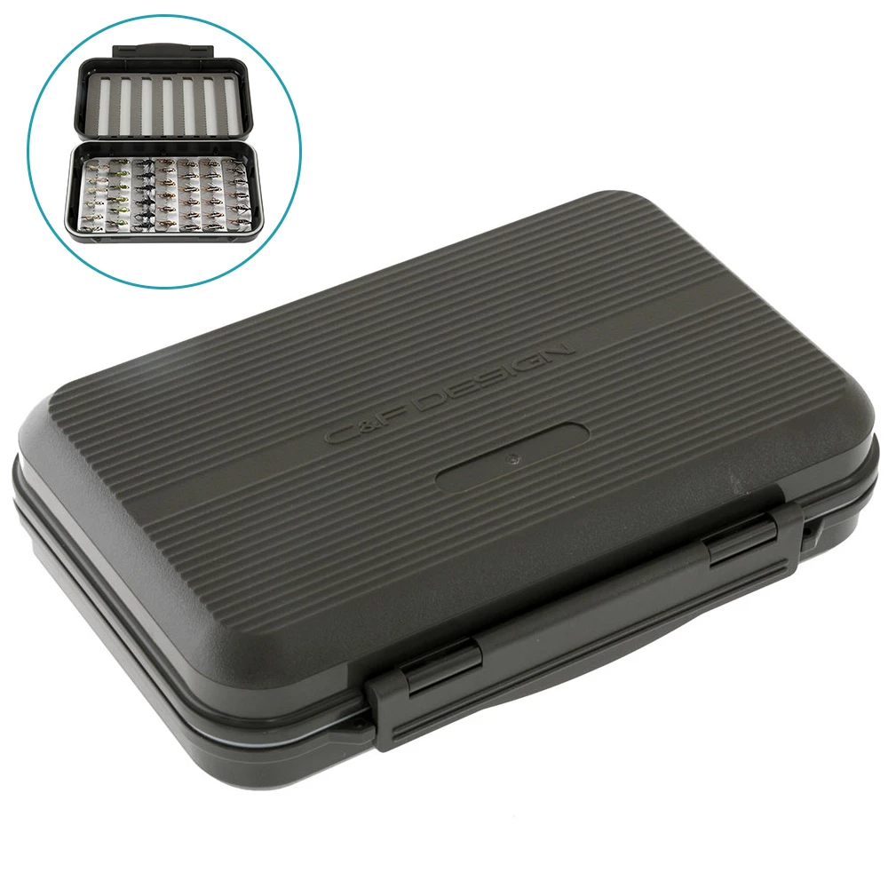 C&F Design C&F Design Waterproof Fly Box - 14 Row 3 C&F Design C&F Design Waterproof Fly Box - 14 Row