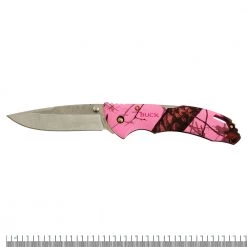 Buck Knives Buck 286 Bantam Folder Clam Blaze Pink Camo -C&F Design Sales Store 148588 6 n 1