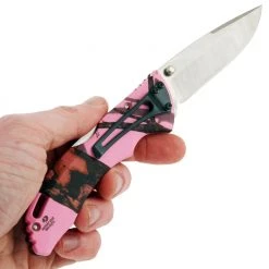 Buck Knives Buck 286 Bantam Folder Clam Blaze Pink Camo -C&F Design Sales Store 148588 7 n 1
