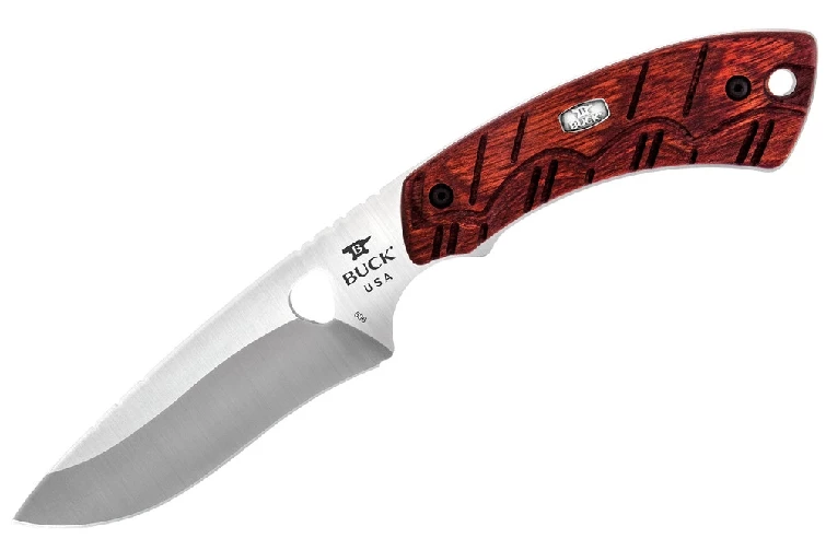Buck Knives Buck 536 Open Season Skinner Knife Red Wood DymaLux Handle 3 Buck Knives Buck 536 Open Season Skinner Knife Red Wood DymaLux Handle