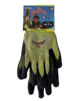 Buck Knives Buck Mr Crappie Cut Resistant Fishing Gloves 2XL -C&F Design Sales Store buck89107 lrg 1 3